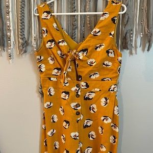 Lush, Large Romper, Mustard